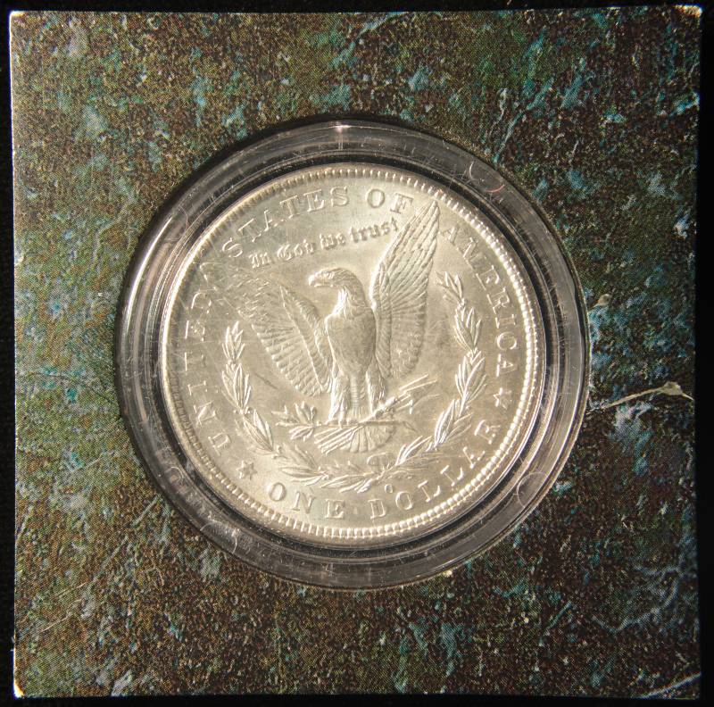1902 O MORGAN SILVER DOLLAR UNC IN AIRTITE HOLDER