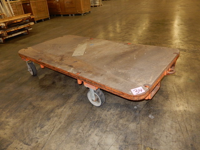 Nutting Heavy Duty Flat Cart.  40in x 60 in x 12in