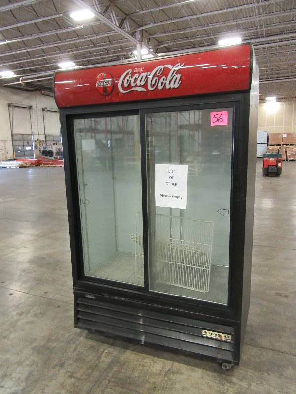 beverage air coca cola refrigerator