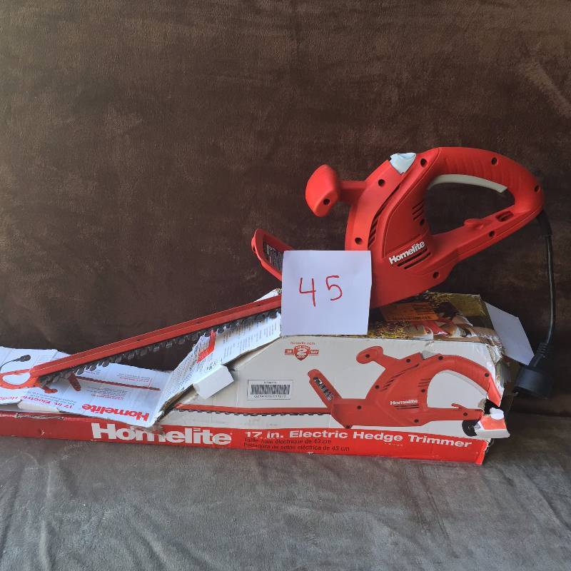 Homelite 17 in Electric Hedge Trimmer