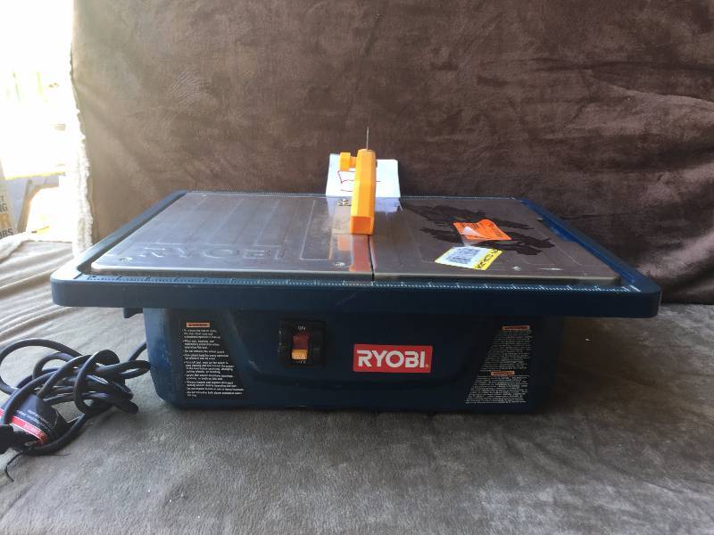 Ryobi 7 Tabletop Saw Tile Saw