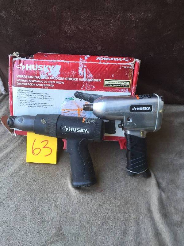 Lot of Husky Air Tools