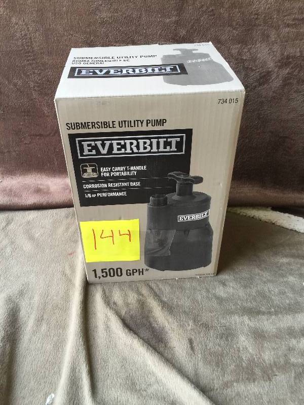 Everbilt Submersible Utility Pump