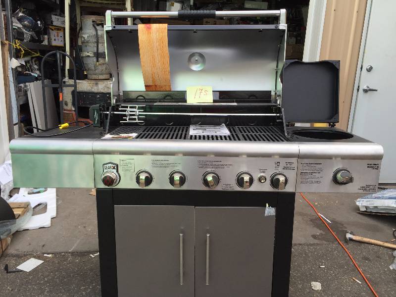 Brinkmann 6Burner Dual Fuel Gas Grill Model 8106680S KX Real