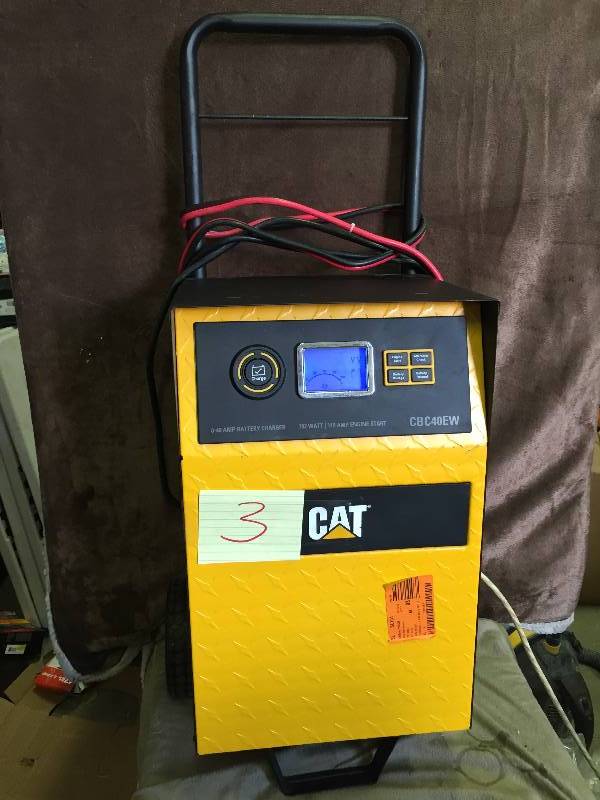 CAT 40 Amp Wheel Charger with100 amp engine
