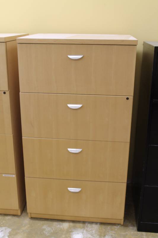Wood Filing Cabinet