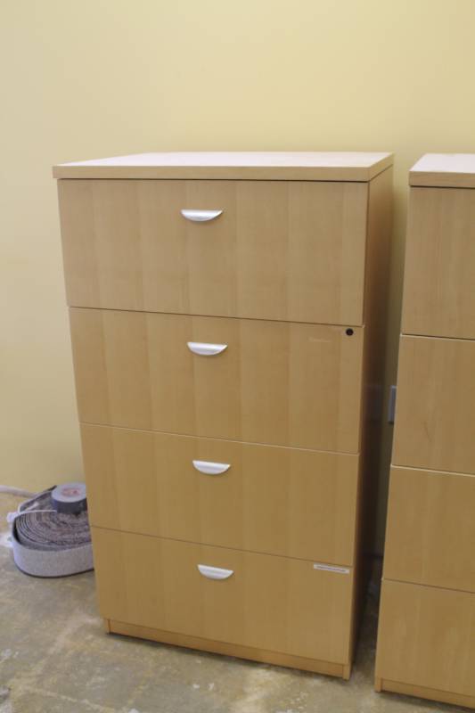 Wood Filing Cabinet