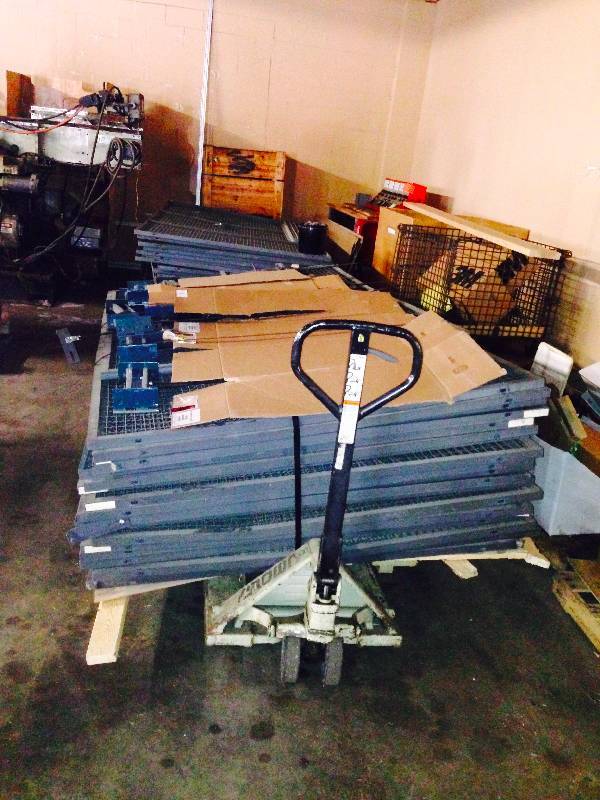 2 stacks of tool crib panels