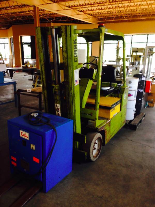 Clark Electric Forklift with Charger