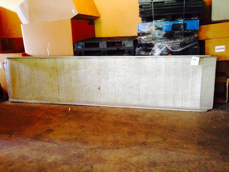 Wide aluminum loading ramp