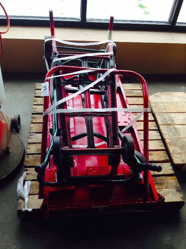 Lot of metal carts