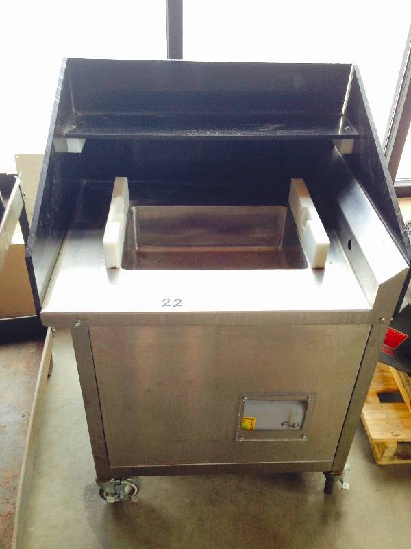 Stainless prep sink station
