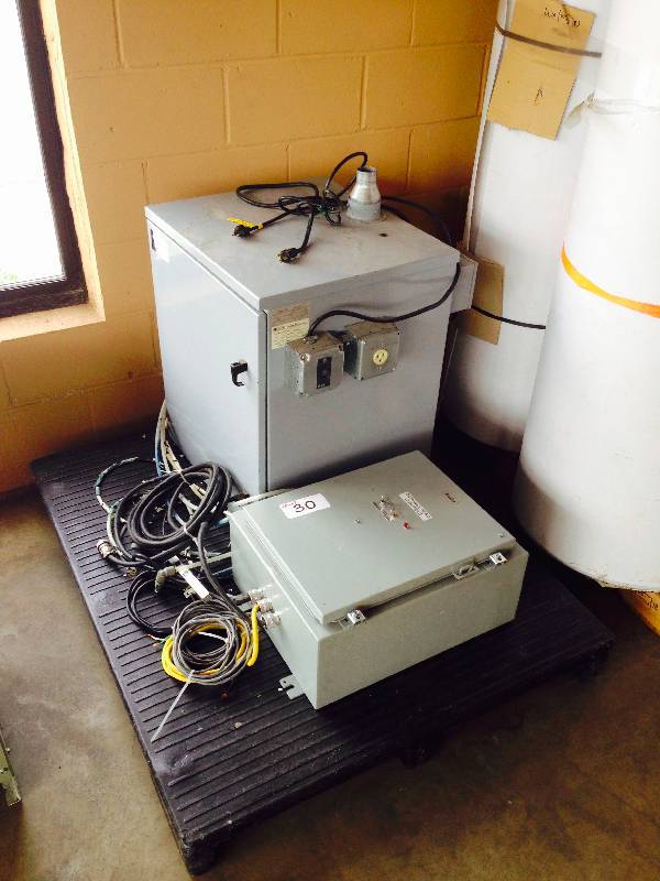 Dust collector and power box