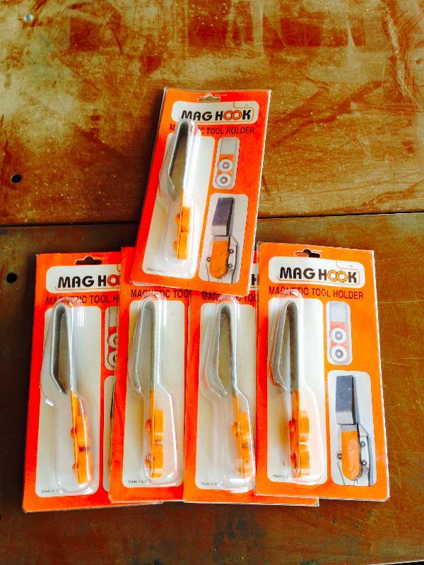 Lot of 5 Mag Hook tool holders