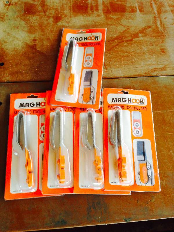 Lot of 5 Mag Hook tool holders