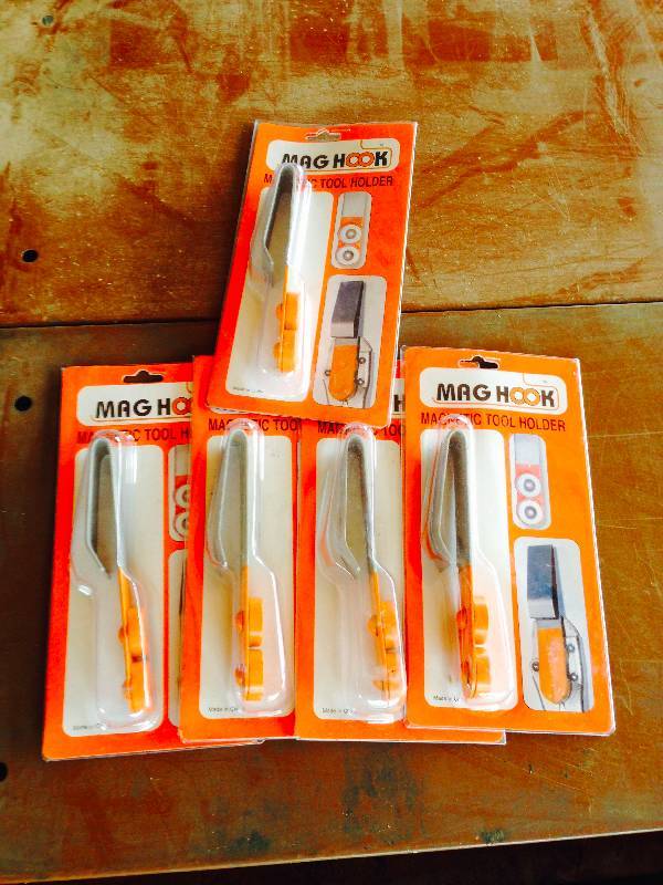 Lot of 5 Mag Hook tool holders