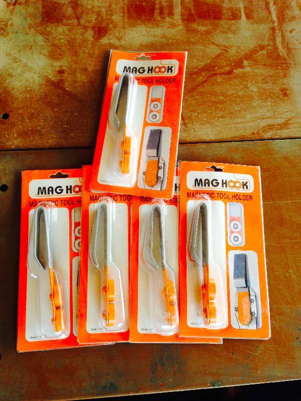 Lot of 5 Mag Hook tool holders