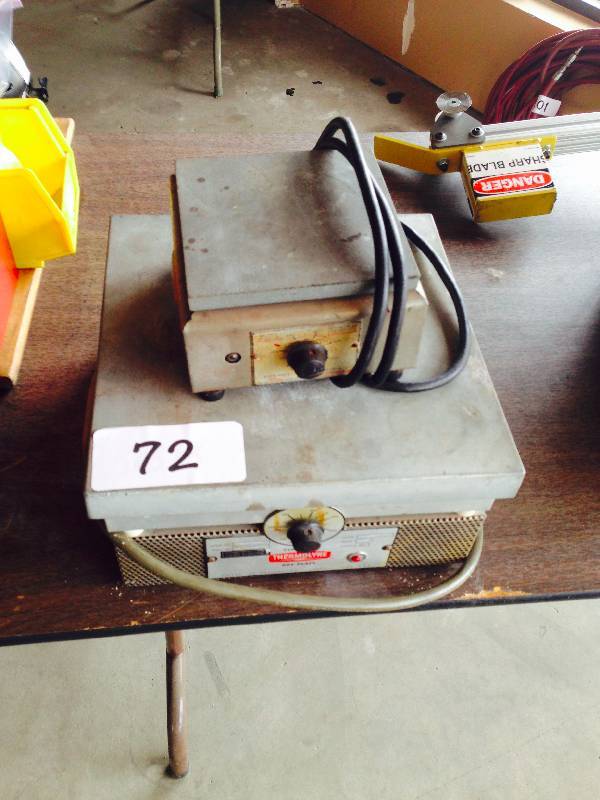 2 lab hot plates