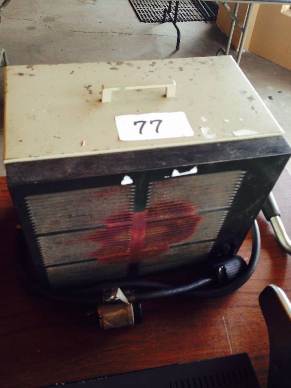 Old electric heater