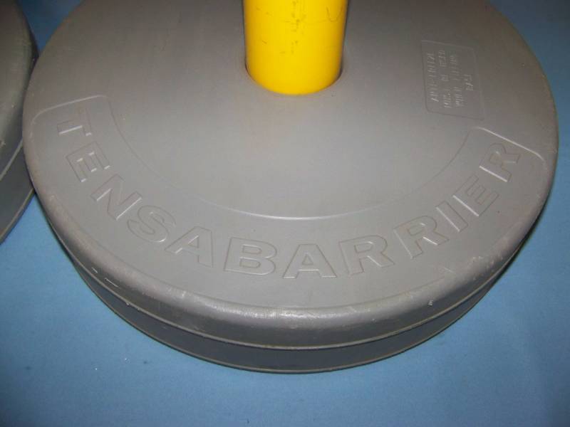 lot 45 image: (3) TensaBarrier  Tensa Barrier, Connectable Barricades