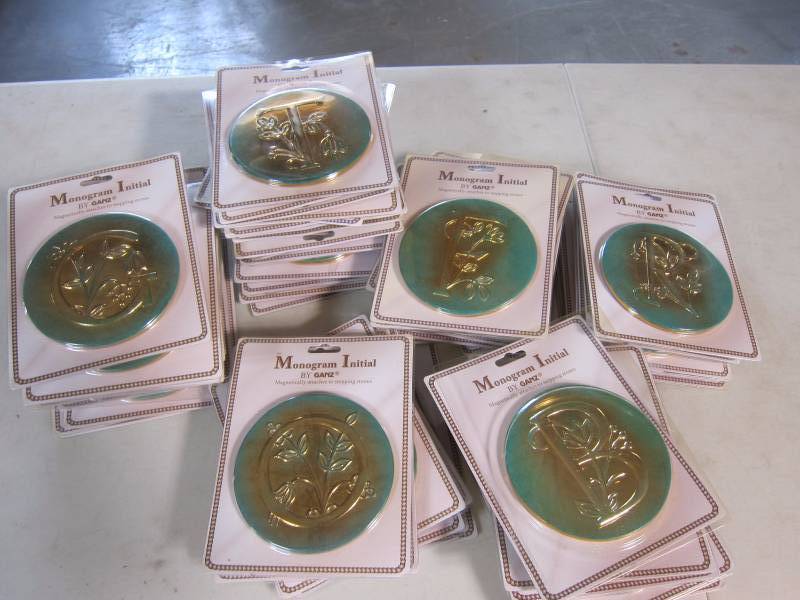 Monogram Initials for Stepping Stones