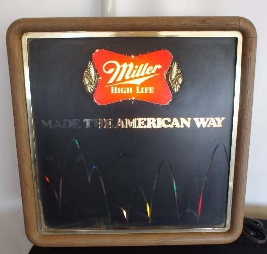 lot 9 image: Miller Bouncing Ball Motion Sign