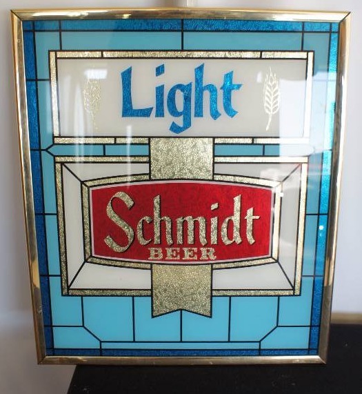 lot 12 image: Schmidt Beer Mirror
