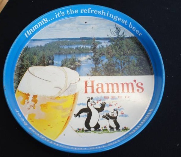 lot 44 image: Hamms Beer Tray