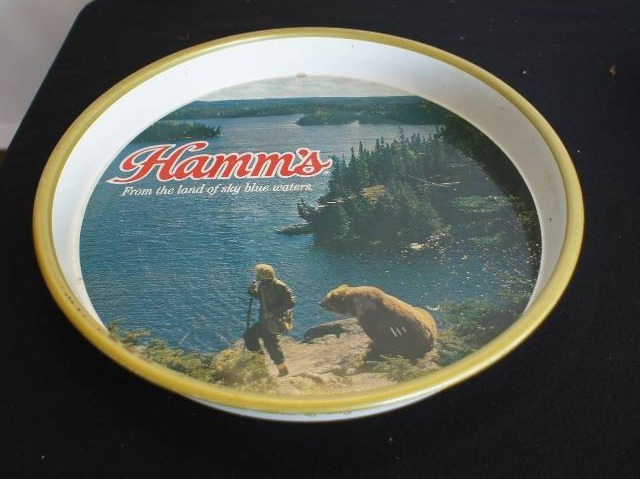 lot 48 image: Hamms Beer Tray