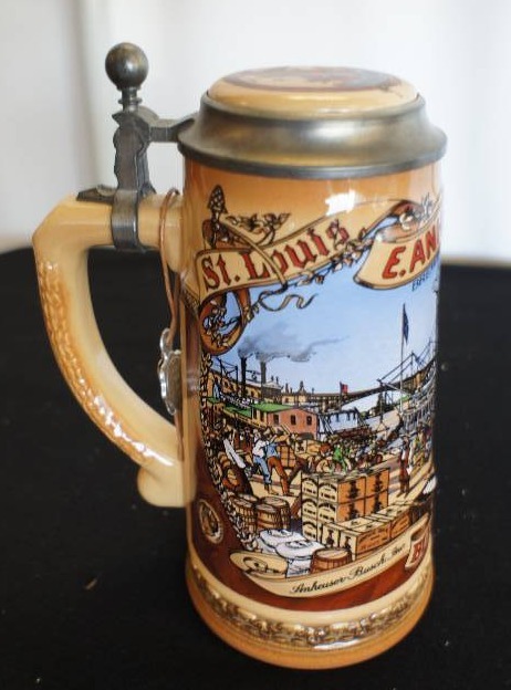 lot 53 image: Anheuser Busch St. Louis River Front Circa 1870s