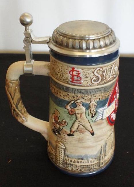 lot 57 image: Budweiser 100th Anniversary Collector Lidded Stein