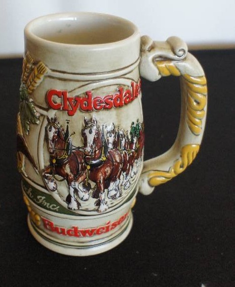 lot 59 image: Anheuser Busch Ceramarte Stein