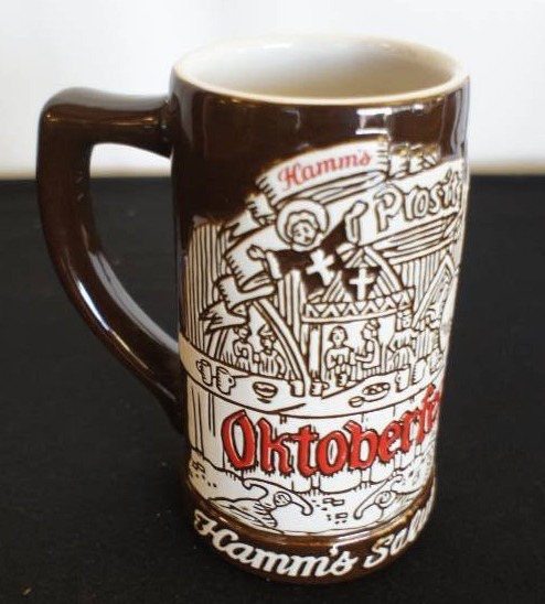 lot 60 image: Hamms 1973 Octoberfest Ceramic Mug