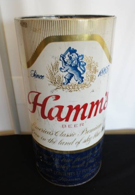 lot 75 image: Hamms Trash Can