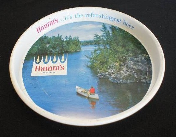 lot 79 image: Hamms Beer Serving Tray