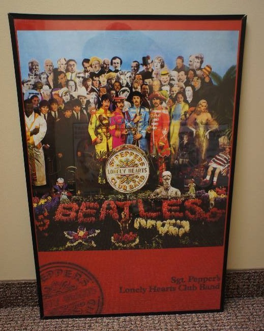 lot 86 image: The Beatles Sargent Peppers Lonely Hearts Club Band Poster