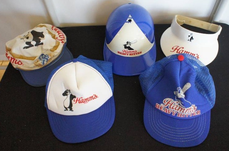 lot 95 image: Lot of Hamms Headgear