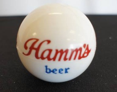 lot 109 image: Hamms Beer Ball Tap