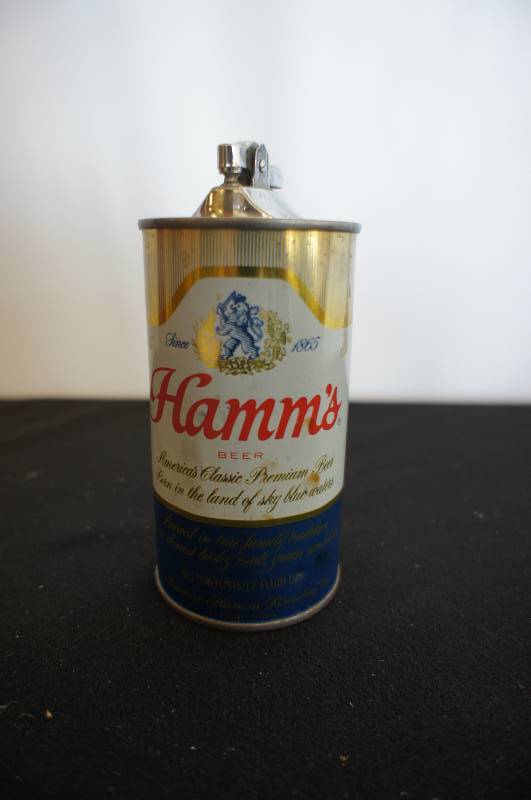 lot 124 image: Hamms Beer Can Cigarette Lighter