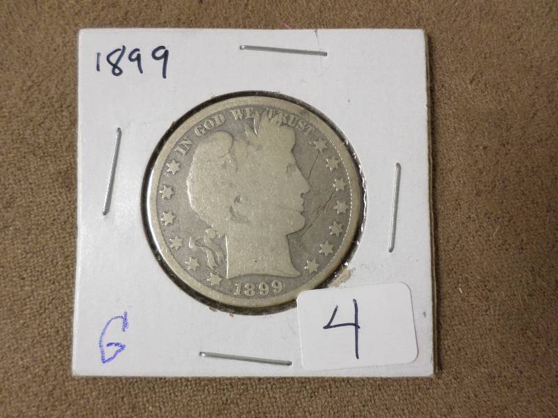 1899 Barber Half Dollar, G...