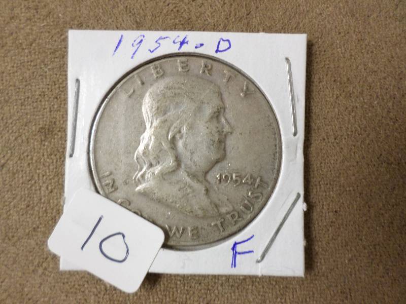 1954-D Half Dollar, F...