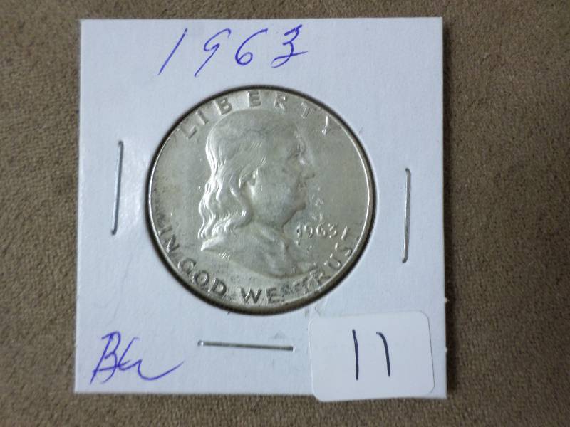 1963 Half Dollar, AU...