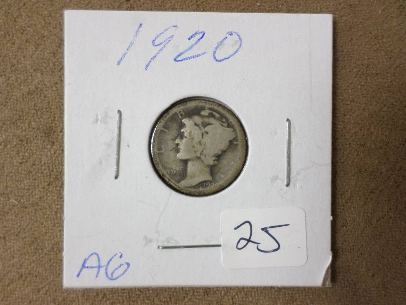 1920 Dime, AG...