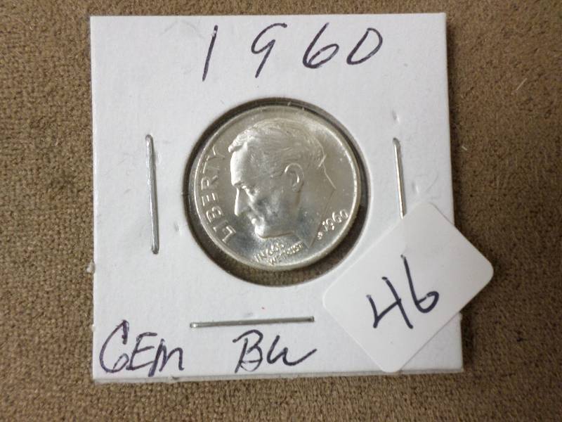1960 Dime, Gem ...