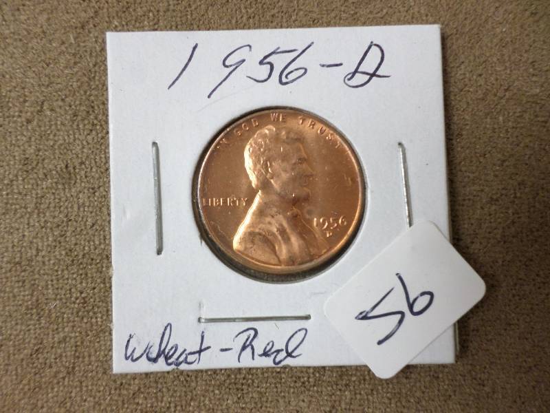 1956-D Red Lincoln Penny...