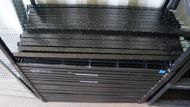 Black Metal 20-Shelf Unit