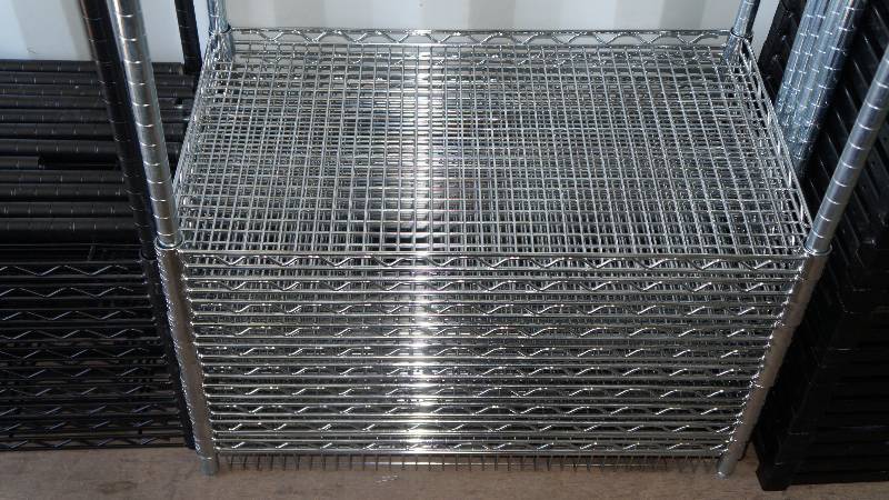 Stainless Steel NSF Commercial 10-Shelf Unit