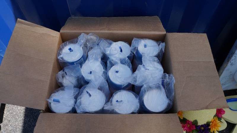 Box of Solo Cold Drink Cups - Pepsi Branded