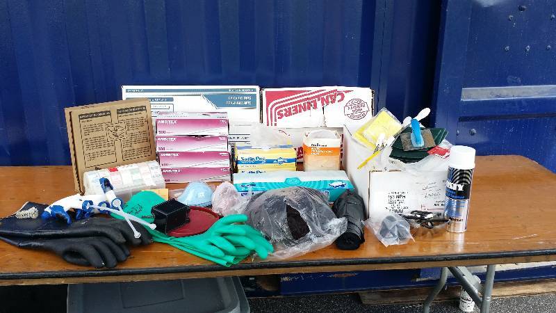 Lot of Paper Products and Cleaning Supplies