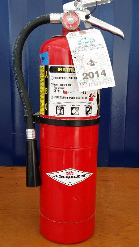 Amerex 10 lb. Multi-Purpose Dry Chemical Fire Extinguisher